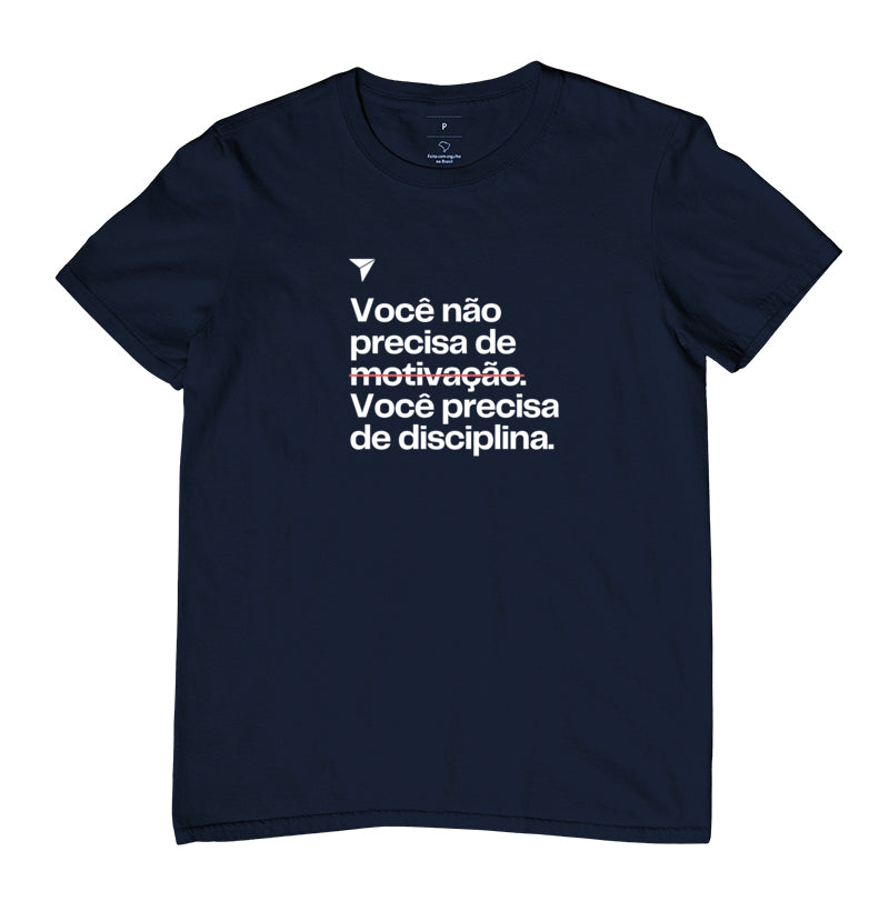 Camiseta Regular #4 Disciplina - DROP