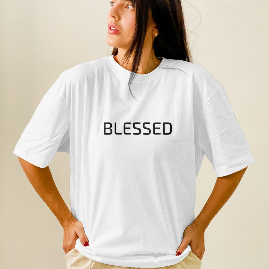 Camiseta Regular Blessed - DROP
