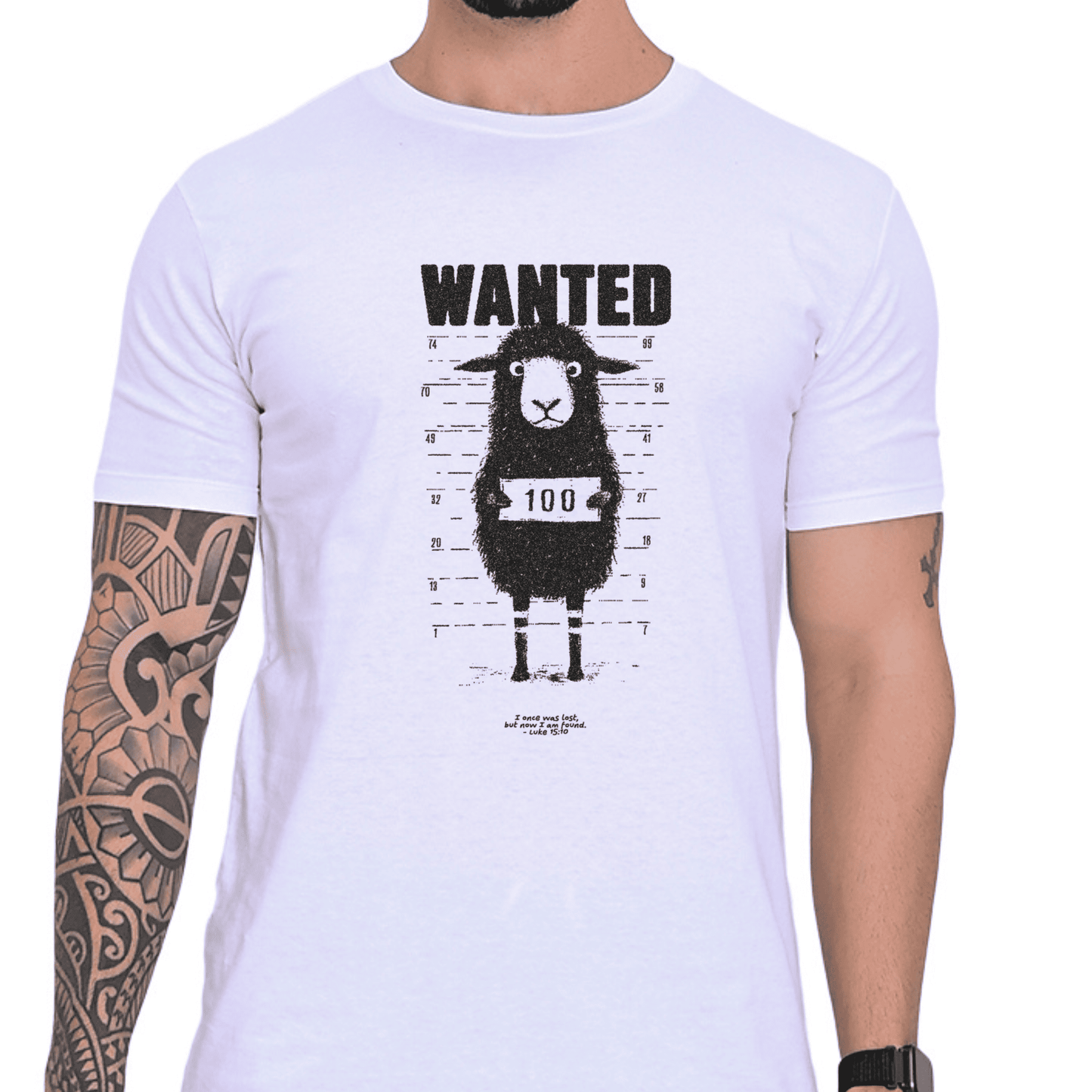 Camiseta Regular Ovelha Wanted