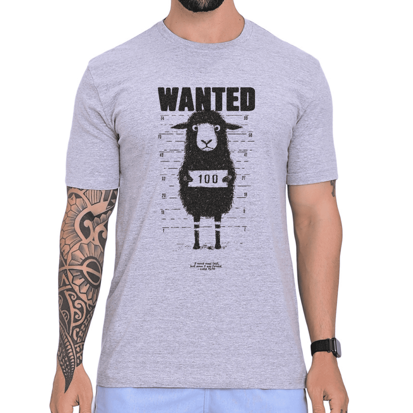 Camiseta Regular Ovelha Wanted