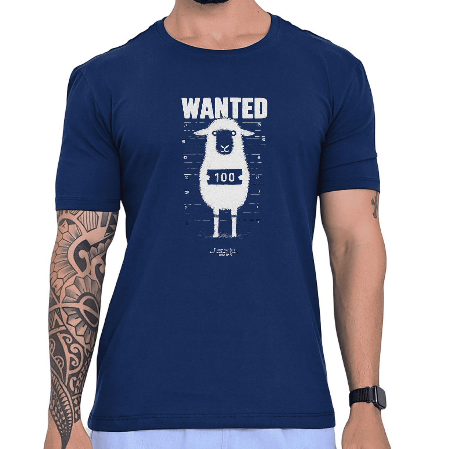 Camiseta Regular Ovelha Wanted