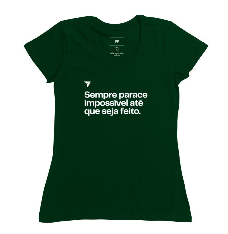Camiseta #6 Seja feito - DROP