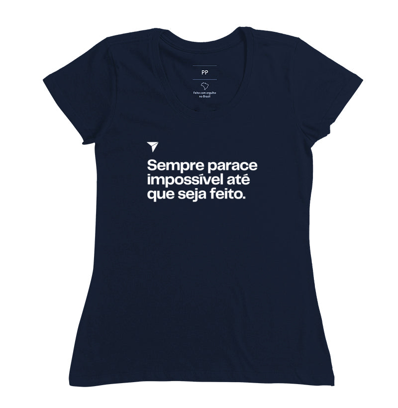 Camiseta #6 Seja feito - DROP