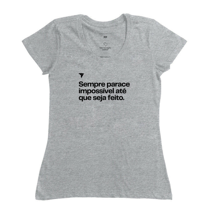 Camiseta #6 Seja feito - DROP