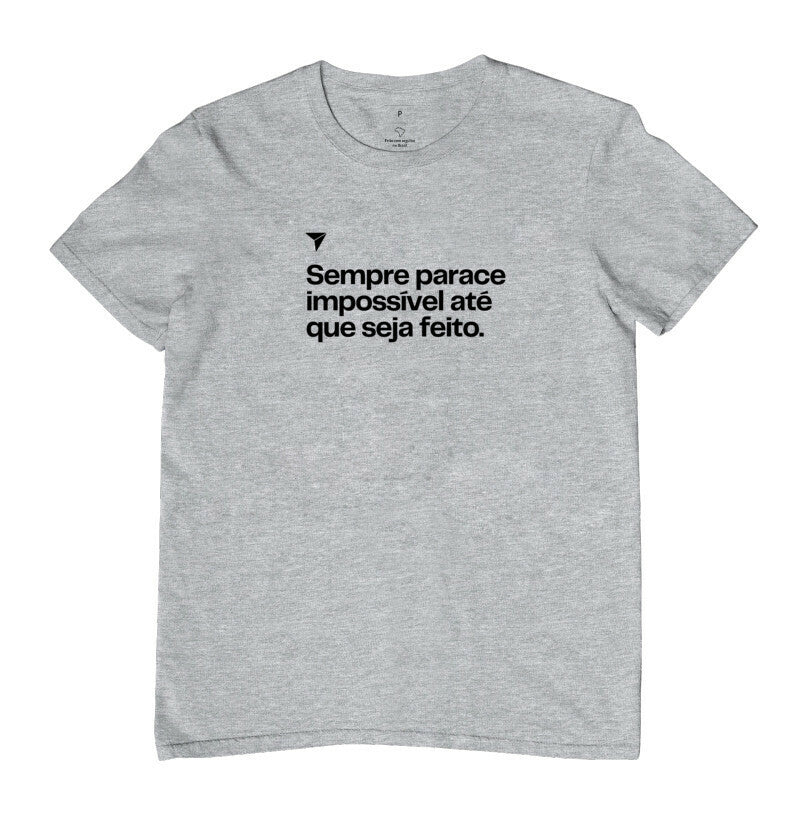 Camiseta #6 Seja feito - DROP