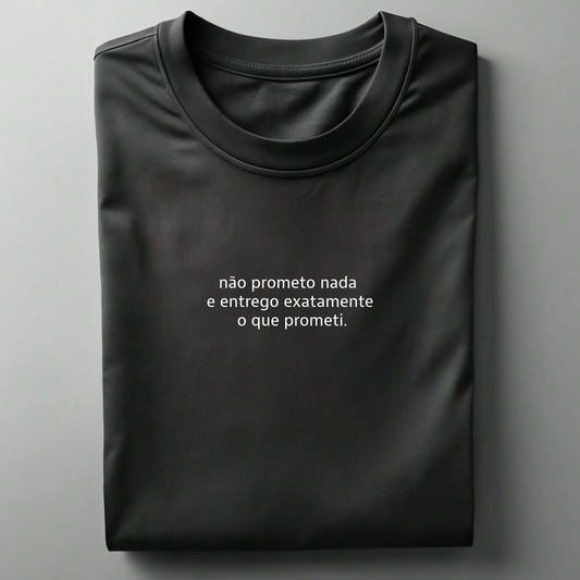 Camiseta Regular Frase Sincerão #15