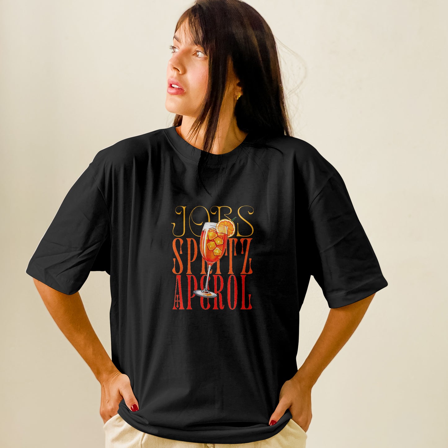 Camiseta Oversized T-Shirt Aperol