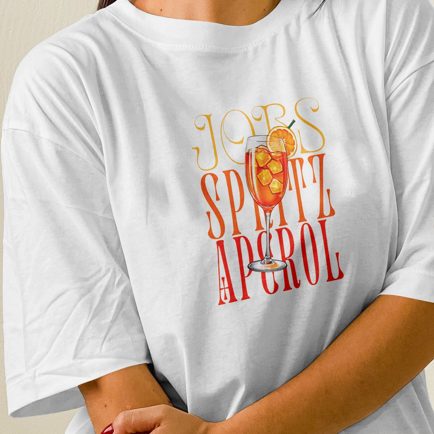 Camiseta Oversized T-Shirt Aperol