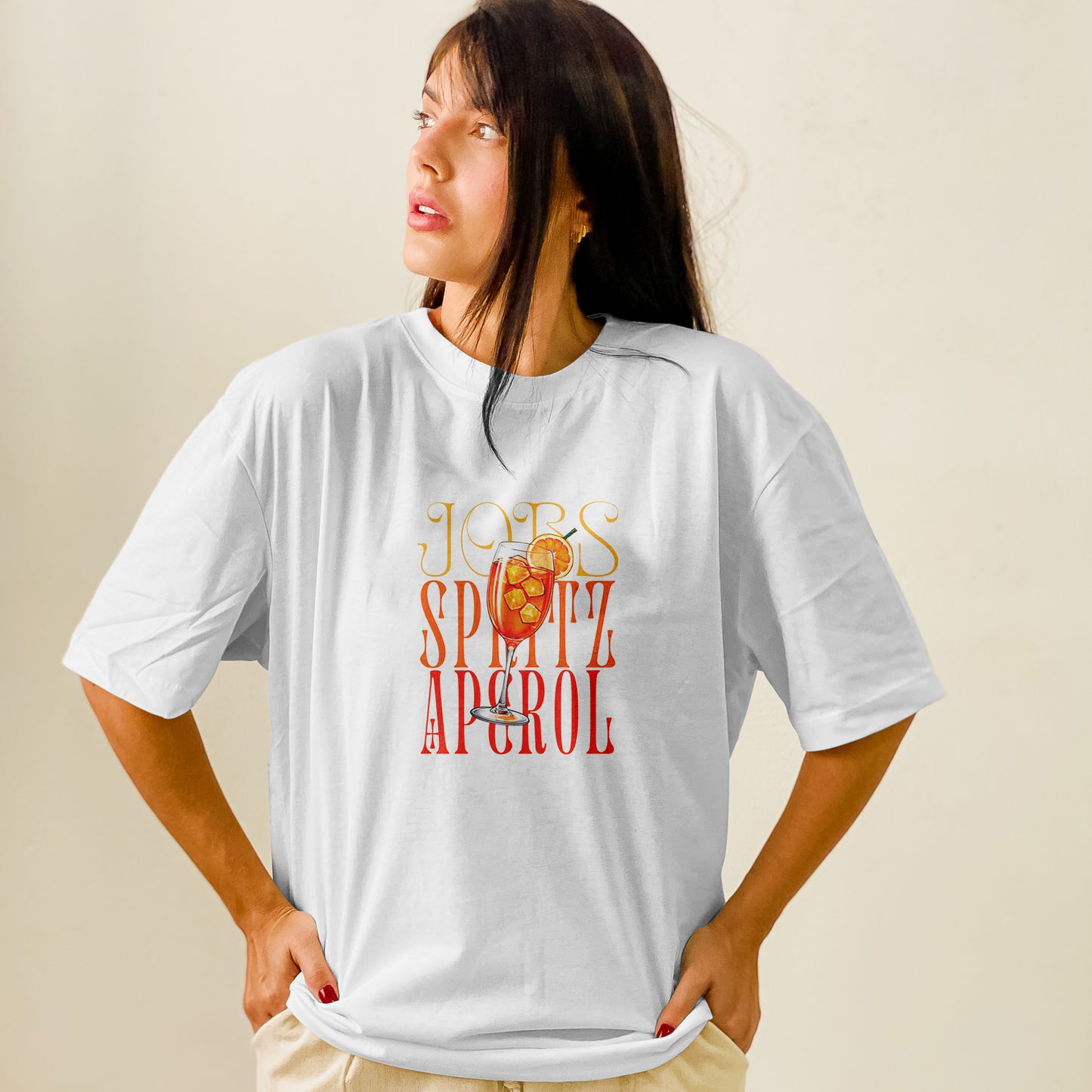 Camiseta Oversized T-Shirt Aperol