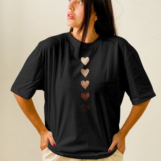Camiseta Regular Coração#1 - DROP