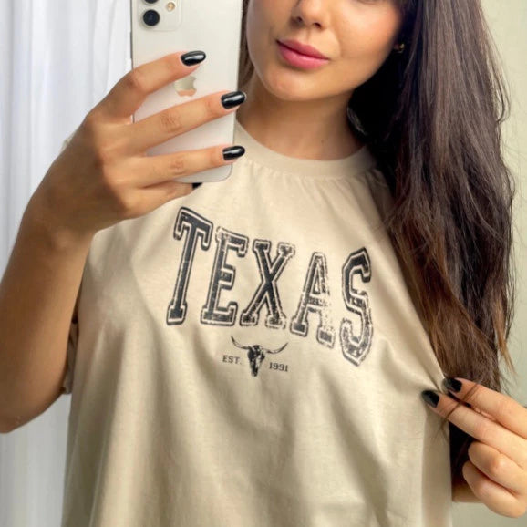 Camiseta Regular Texas