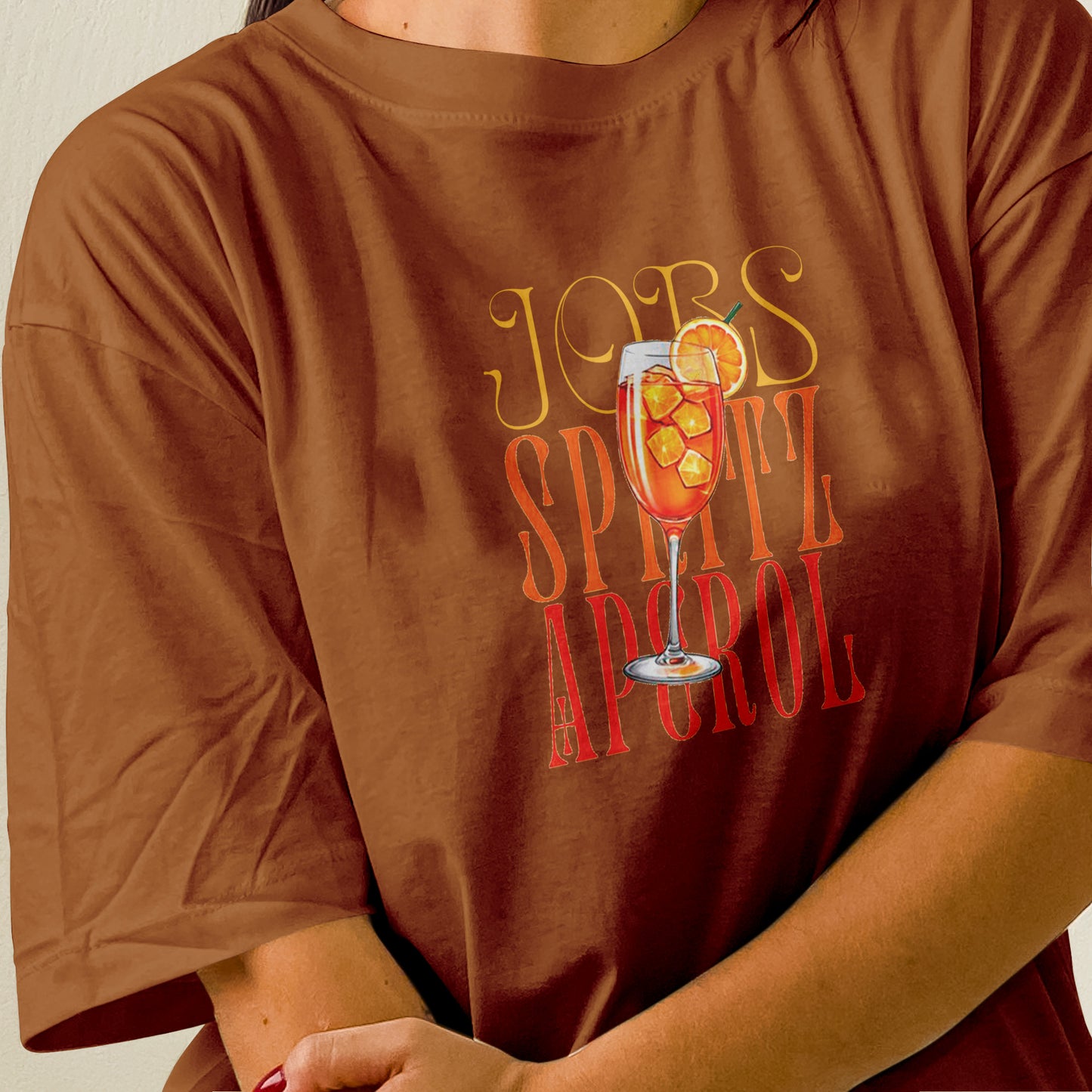 Camiseta Oversized T-Shirt Aperol