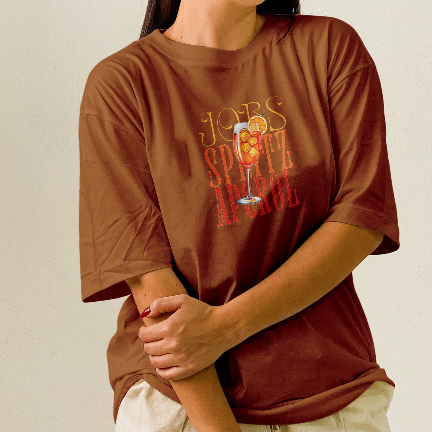 Camiseta Oversized T-Shirt Aperol