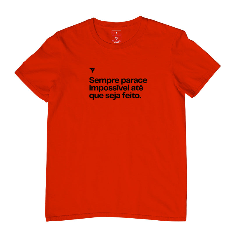 Camiseta #6 Seja feito - DROP