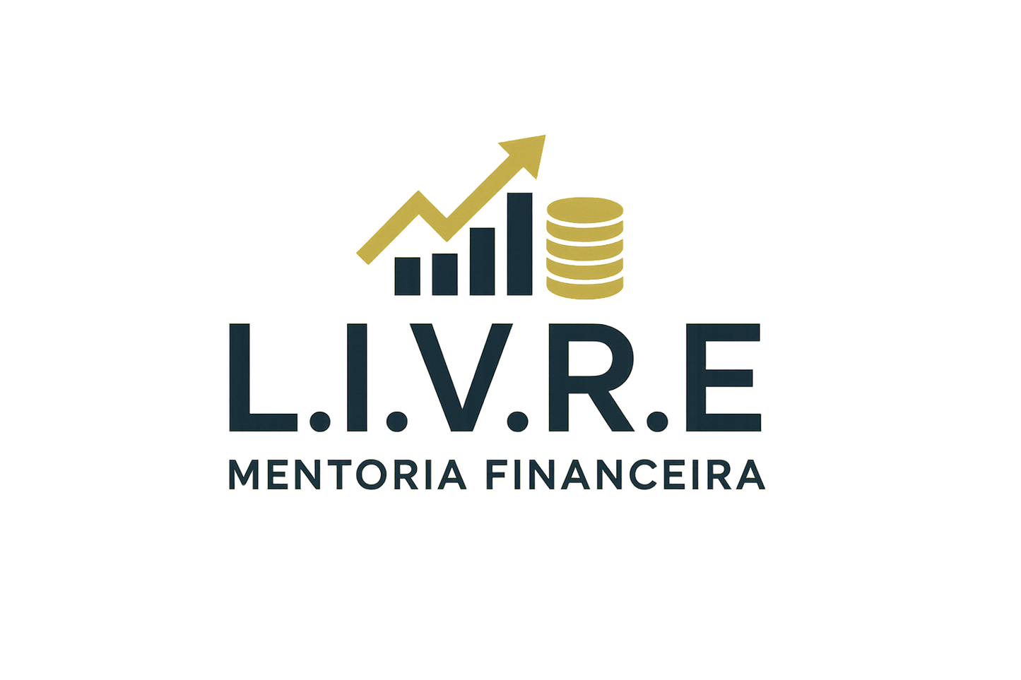 Crie uma logo para minha mentoria com nome. L.I.V.R.E
Mentoria financeira 