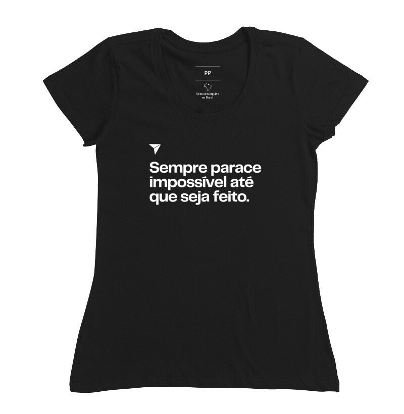 Camiseta #6 Seja feito - DROP