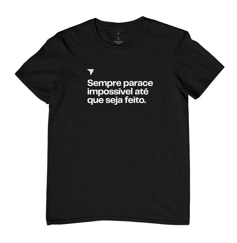 Camiseta #6 Seja feito - DROP